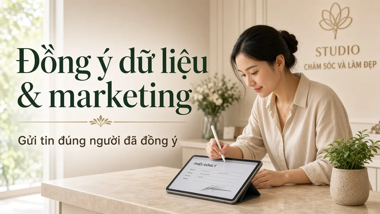 Đồng ý dữ liệu hội viên & marketing: checklist cho chủ phòng tập
