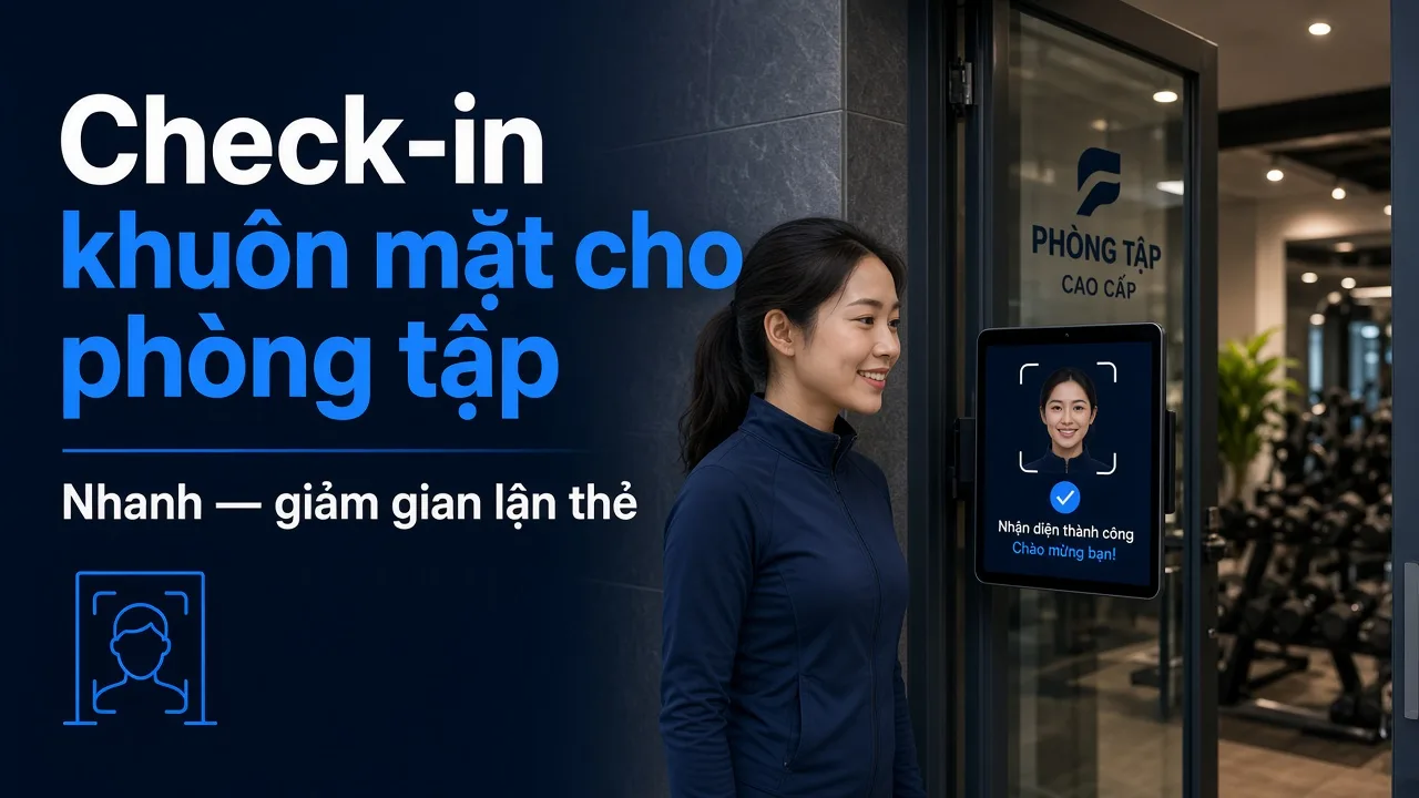 Thiết bị check-in khuôn mặt (Hikvision) trên DANAVA Studio