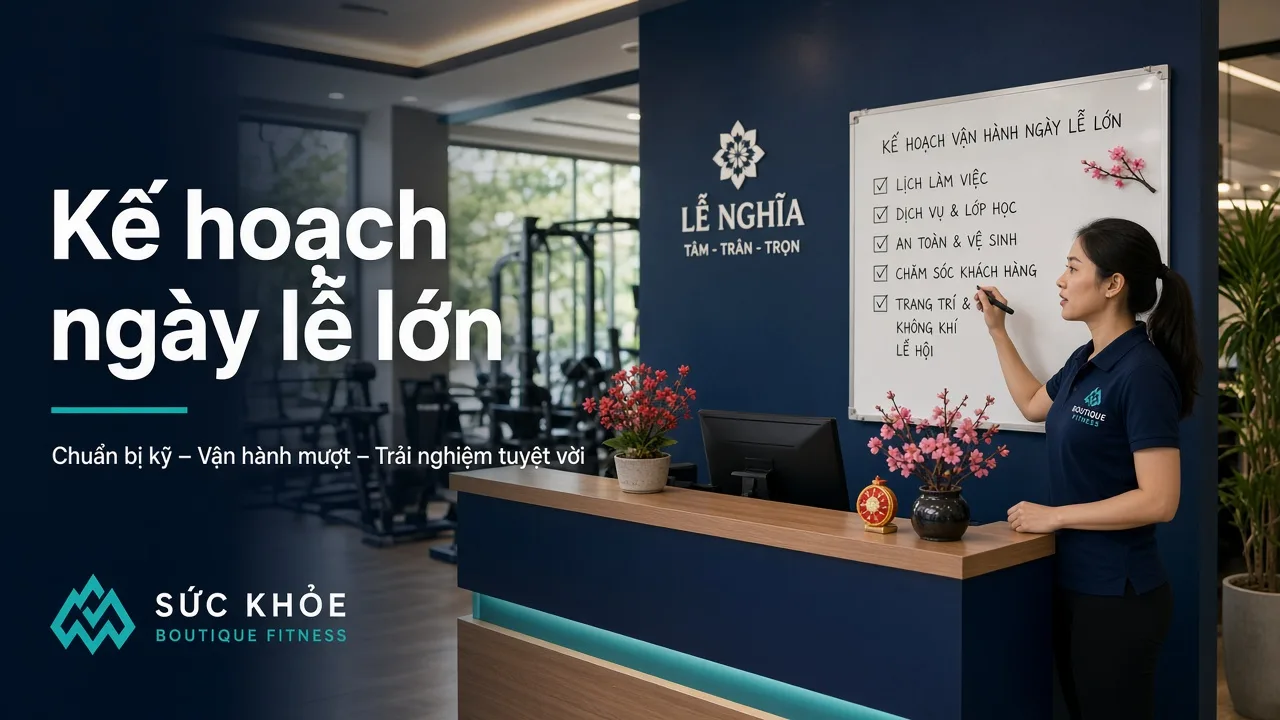 Ngày lễ lớn: kế hoạch vận hành & truyền thông nội bộ