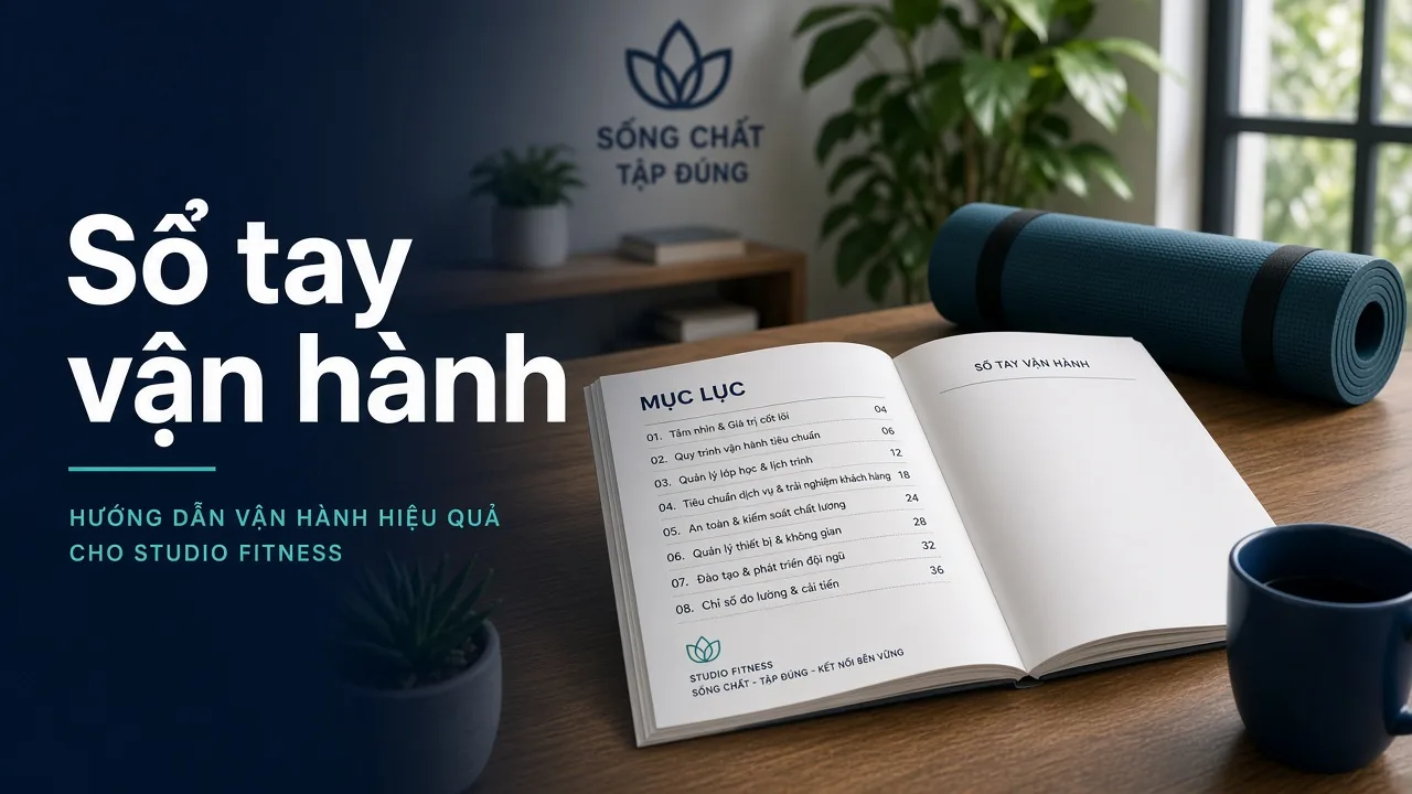 Sổ tay vận hành phòng tập boutique (mục lục)