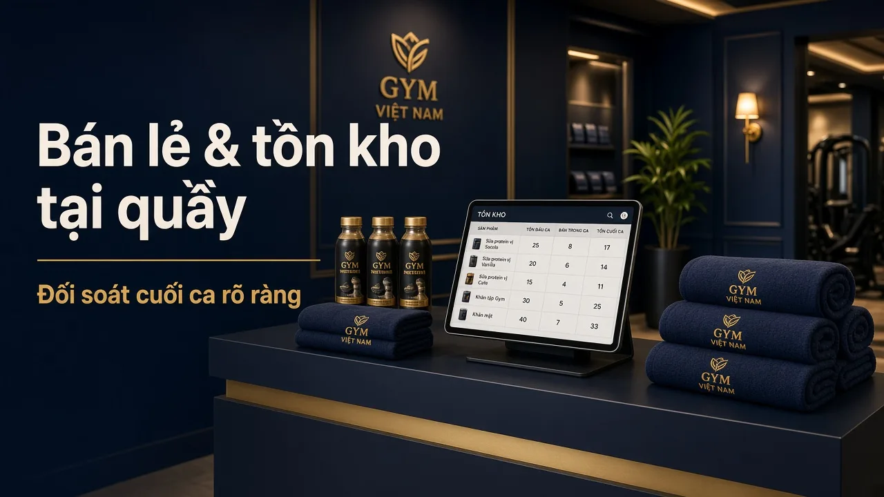 Bán lẻ & tồn kho POS tại quầy: kỷ luật cho boutique
