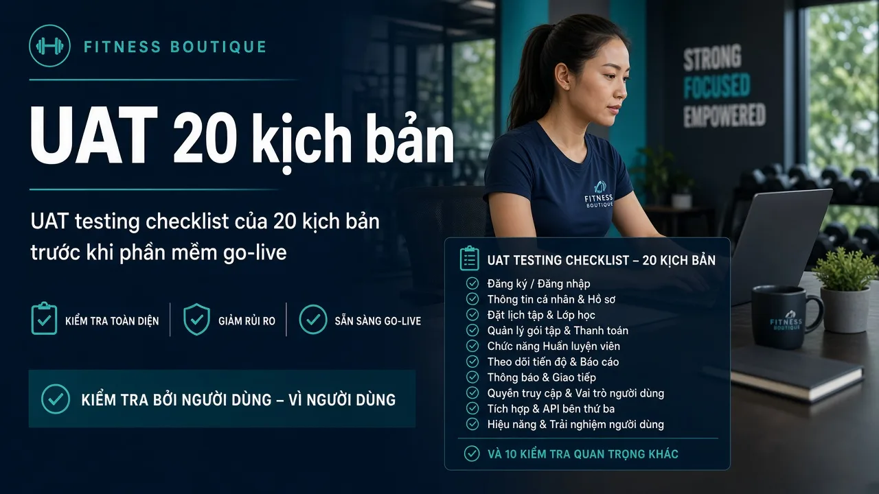UAT 20 kịch bản trước ngày cắt sổ tay