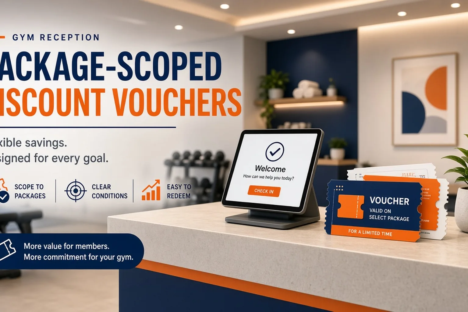 Voucher / mã giảm giá theo gói trên Studio