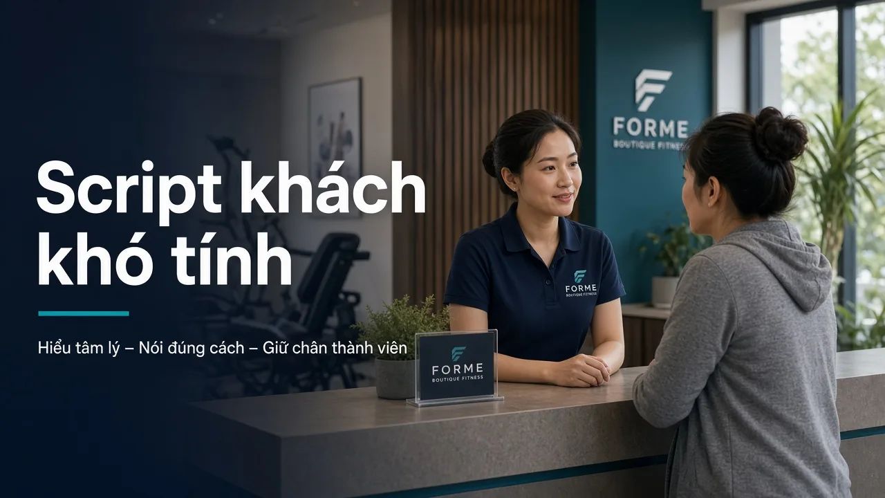 Xử lý khách “khó tính”: script giữ trải nghiệm