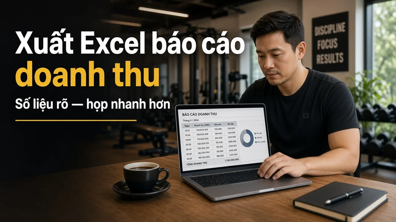Xuất Excel báo cáo doanh thu và leads trên DANAVA Studio