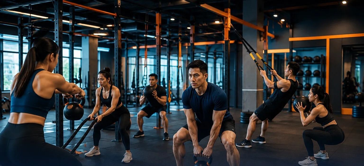 Hero fitness — minh hoạ giao diện
