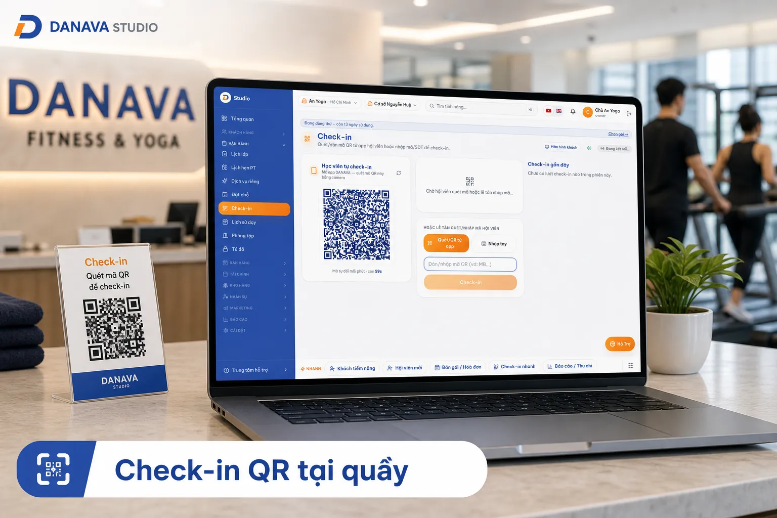 Màn check-in — nguồn chính thay sổ tay sau Ngày G
