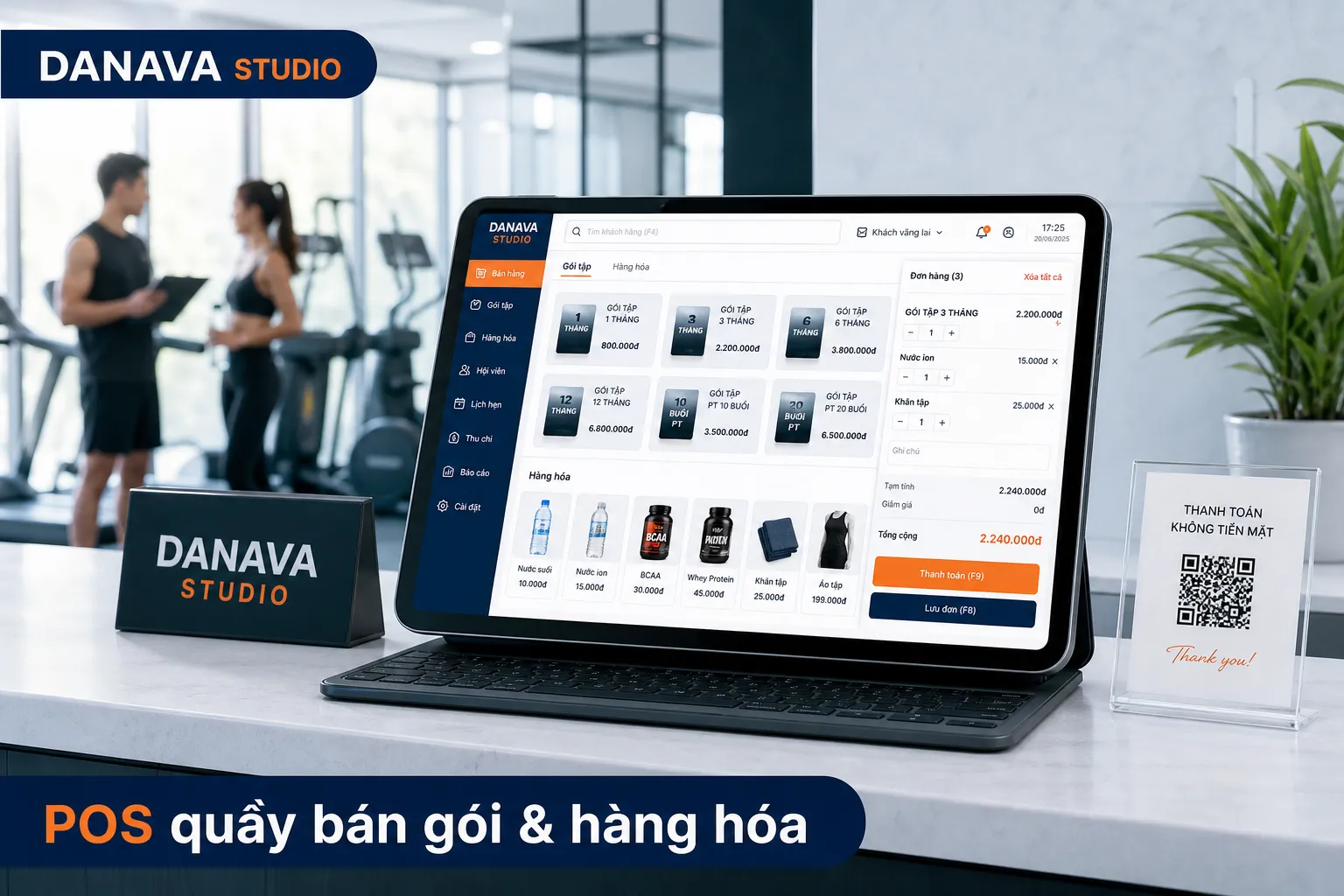 POS bán gói trên DANAVA Studio